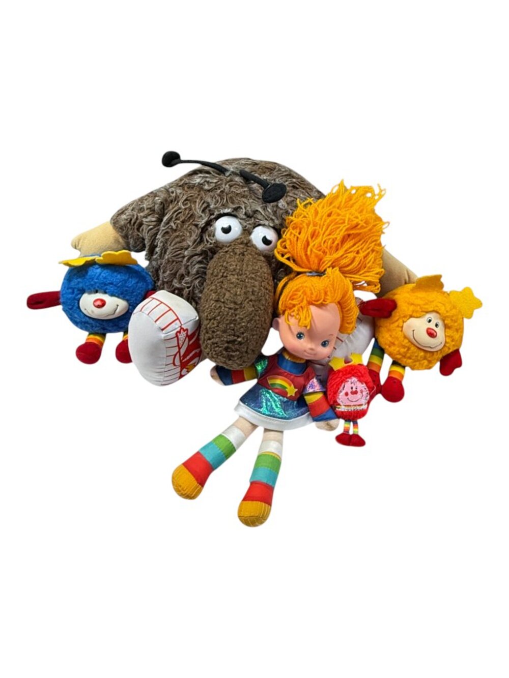Vintage Rainbow Brite Lurky Doll and Sprites Lot 5 Mattel Hallmark 1983 Toys